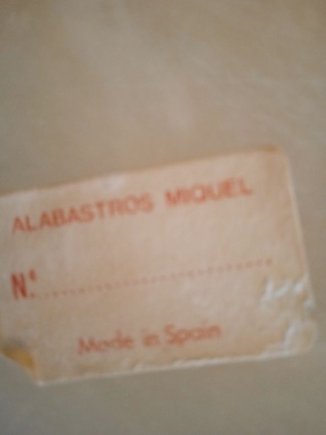 Juego tocador alabastro vintage