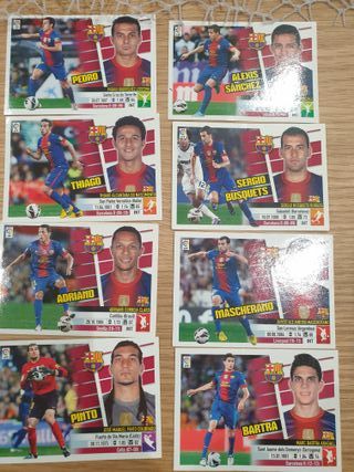 Cromos FC Barcelona 2013-14