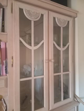 Vitrina-Mueble Salón madera