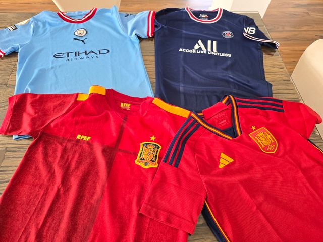 Camisetas de futbol