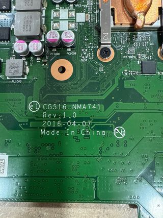Placa base Lenovo portátil