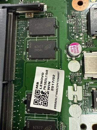 Placa base Lenovo portátil
