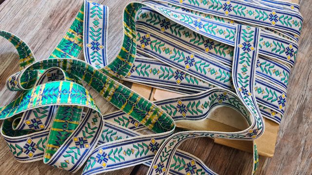 Passamaneria jacquard vintage