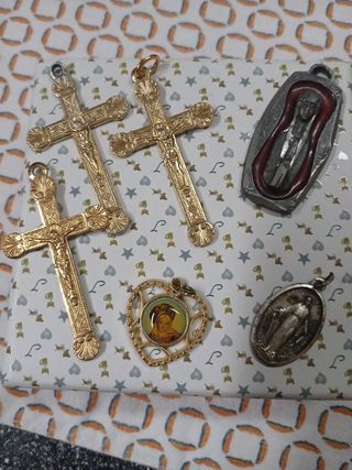 Ciondoli religiosi vintage