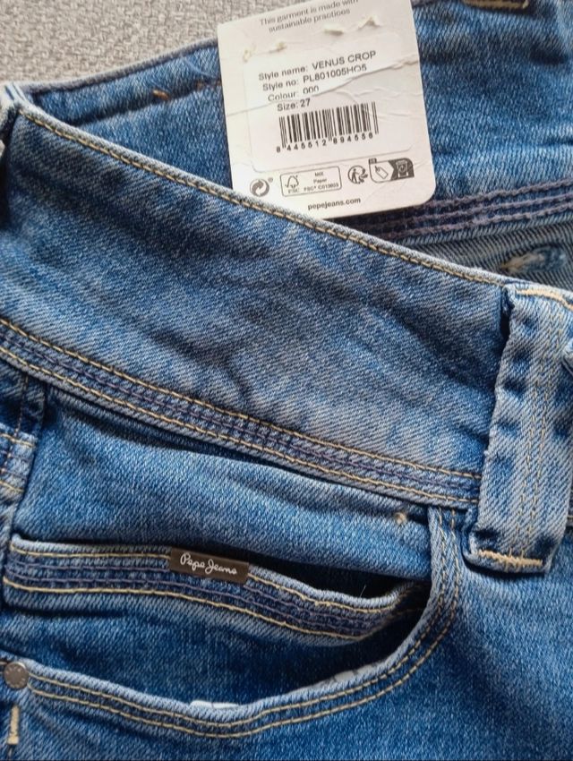 Shorts Pepe Jeans - Vaqueros elásticos