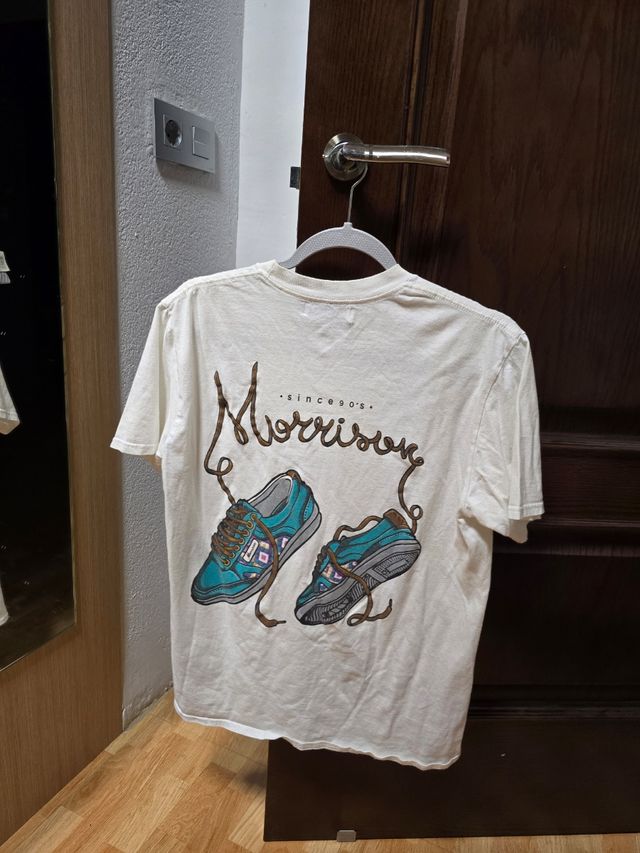 Camiseta Morrison blanca talla M