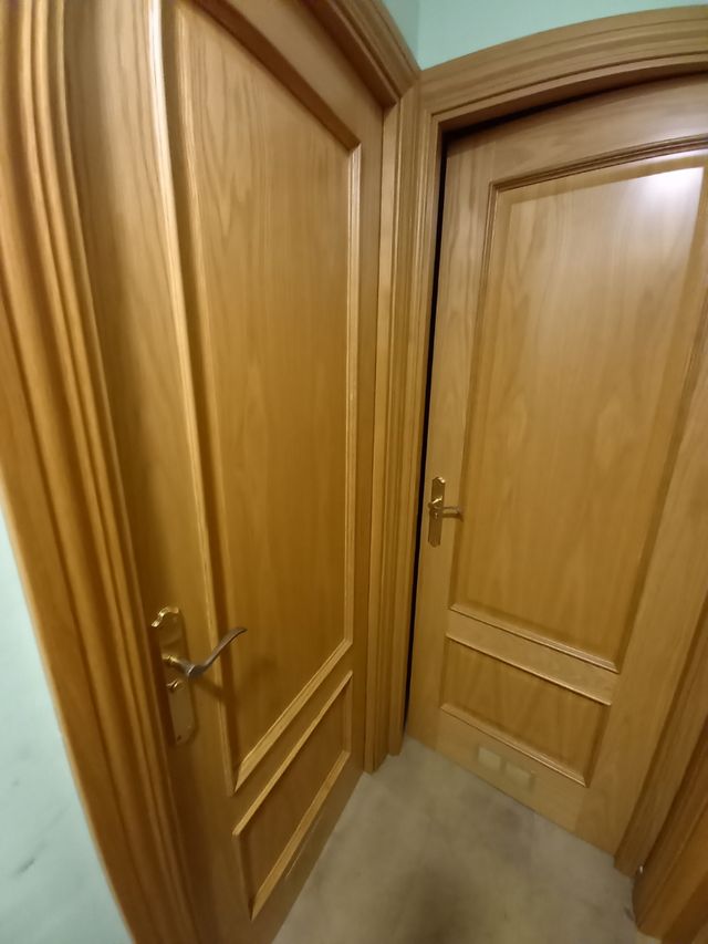 Puertas macizas pino