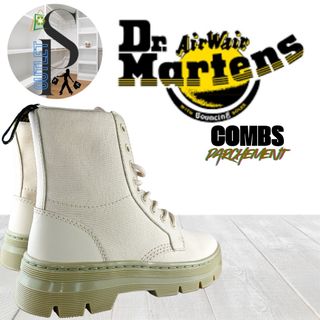 Botas Dr Martens Combs Parchement Beige