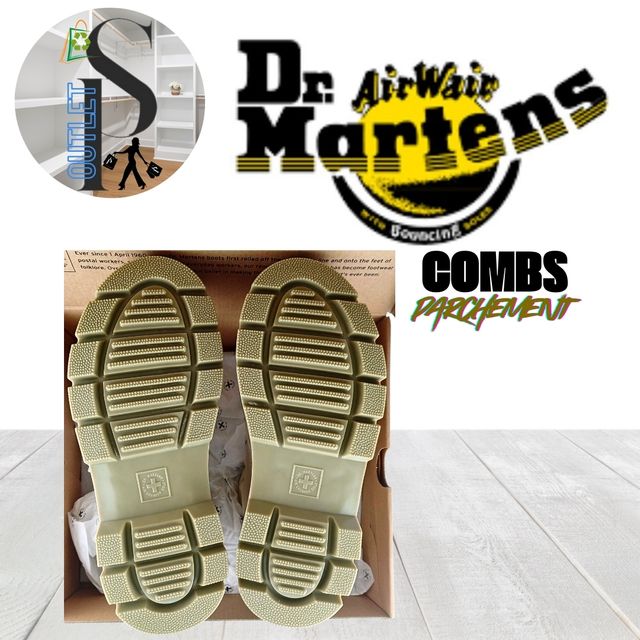 Botas Dr Martens Combs Parchment Beige