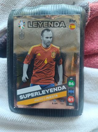 Carta Leyenda Andrés Iniesta - EURO2024