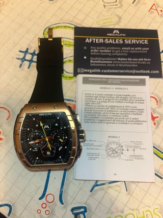 Reloj Mecalith cronógrafo