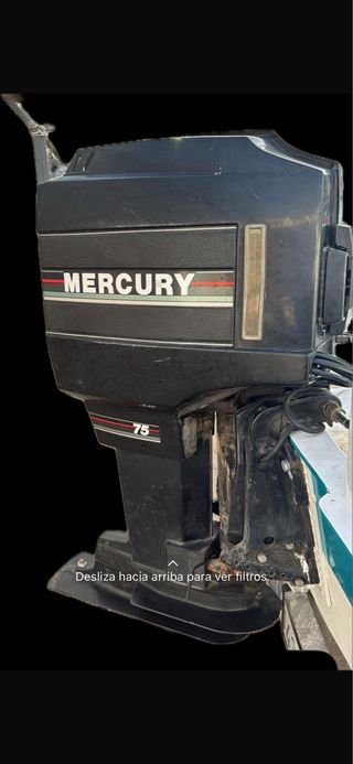 Motor fueraborda Mercury 75 2 tiempos