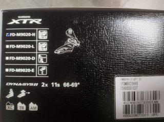 80% Dto Shimano XTR M9000 Desviador
