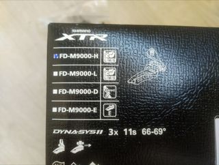 80% Dto Shimano XTR M9000 Desviador