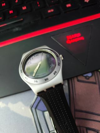 Reloj Swatch Irony mujer plata