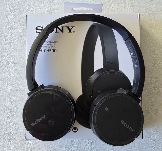 Sony WH-CH500 - Auriculares inalámbricos negros
