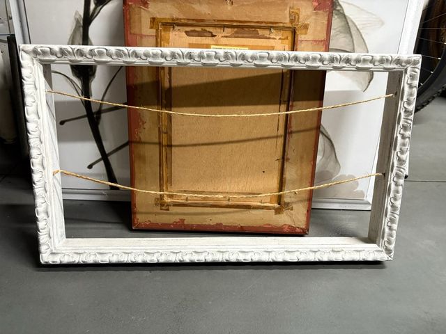 Marco blanco para fotos - Decoración