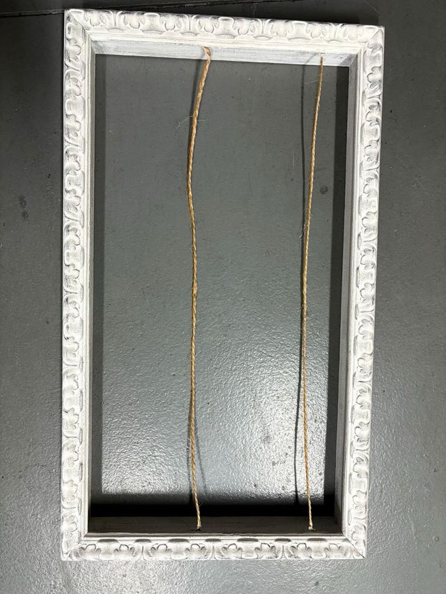 Marco blanco para fotos - Decoración