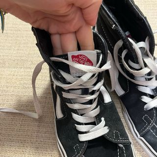 Vans bota negras
