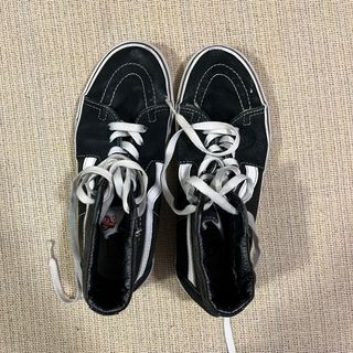 Vans bota negras