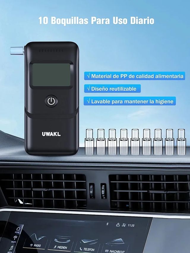 Alcoholimetro Homologado Portátil