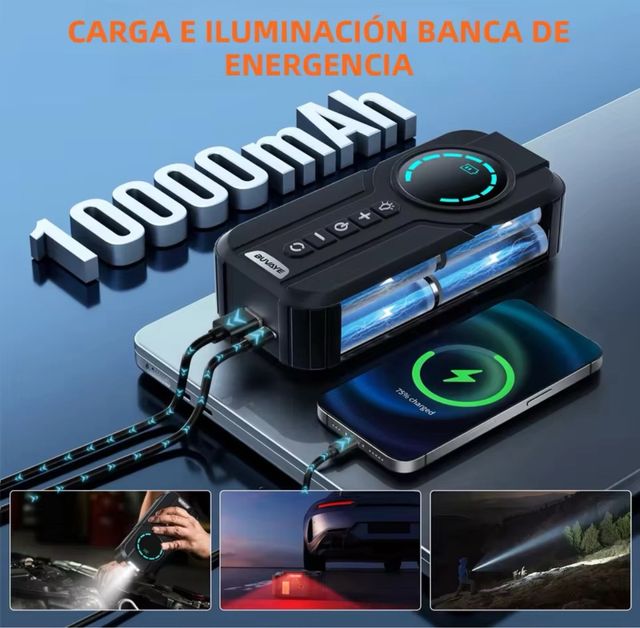 Starter + Compressore + Power Bank + Torcia