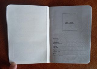 Pasaporte EXPO'92 Sevilla Sellado y sin nombre