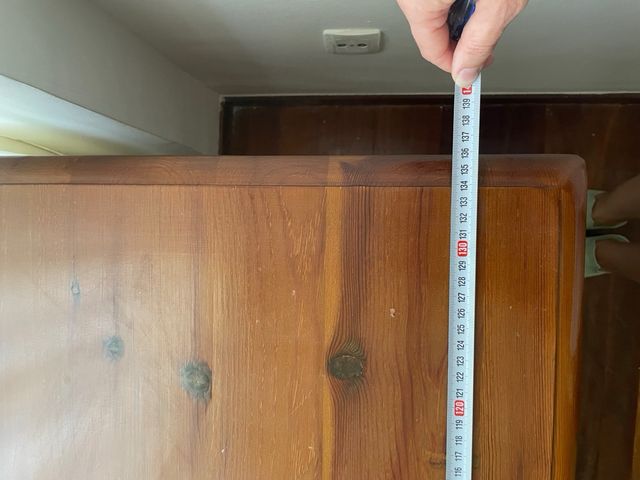 Escritorio madera 8 cajones