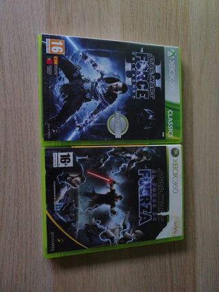 PACK JUEGOS STAR WARS XBOX 360