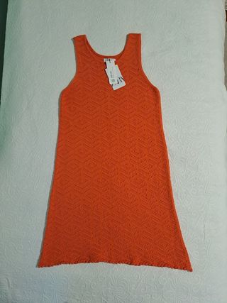Vestido crochet Zara (13-14)