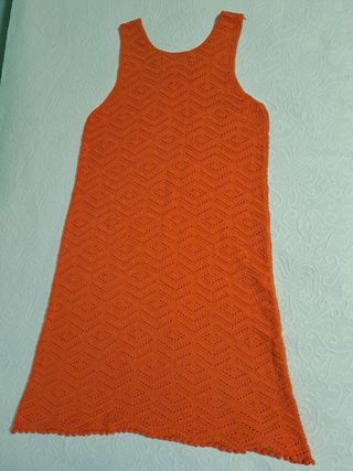 Vestido crochet Zara (13-14)