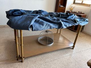Mesa de comedor forja y granito