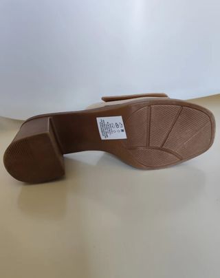 Sandalias Wokan Key plataforma beige 40