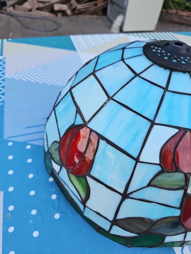 Lampara Tiffany tulipanes