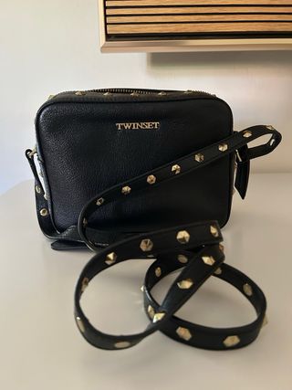 Bolso bandolera Twinset negro