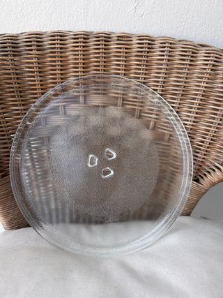 Plato cristal microondas 25’5x25’5cm 