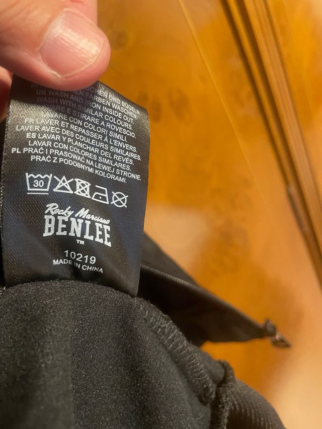 Chándal Benlee negro talla L