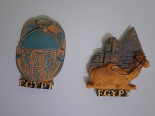 Imanes Egipto: Escarabajo & Camello