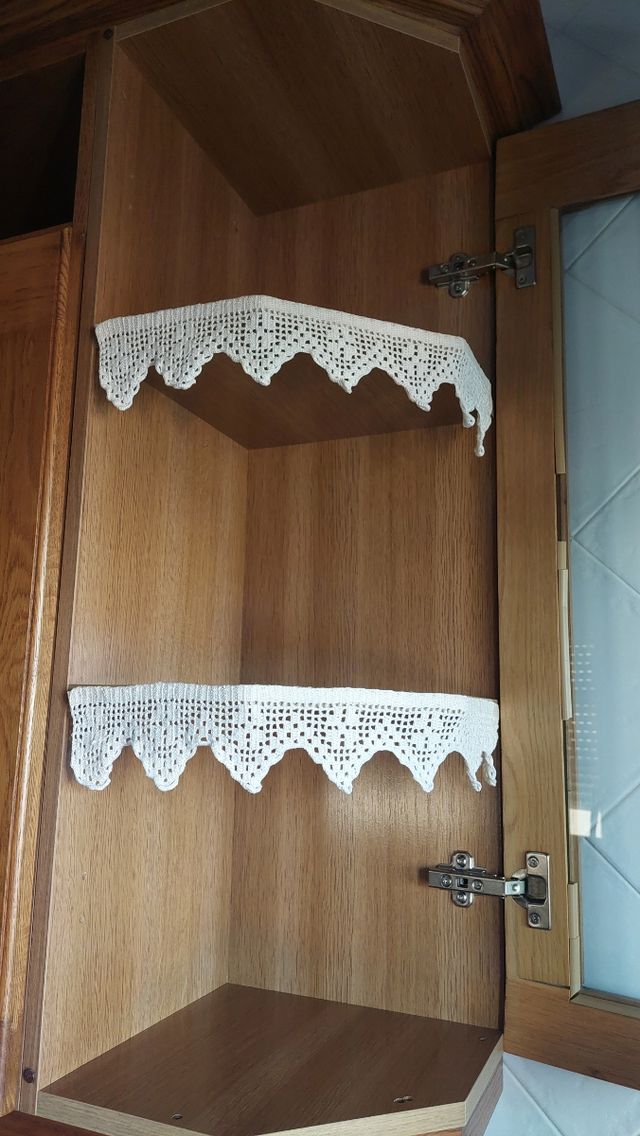 Puntas de crochet para estantes (6 unidades)