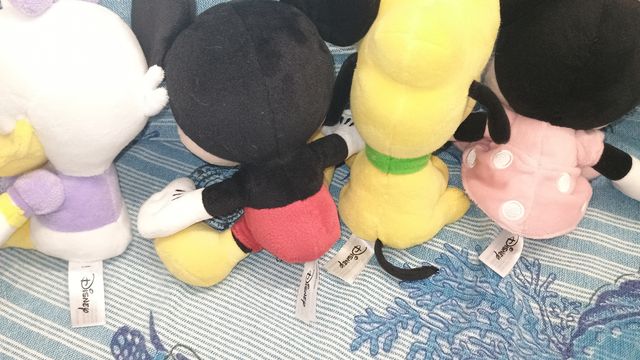 4 Pupazzi Disney ~20cm