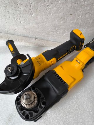 Taladro angular y Amoladora DEWALT DCD444 + DCG405