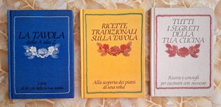 Set 3 volumi Mondadori per Mulino Bianco vintage
