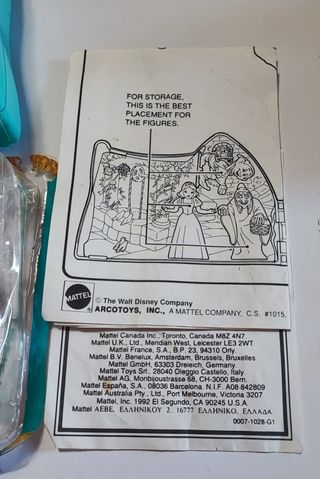 Playset Disney Blancanieves Mattel 1990