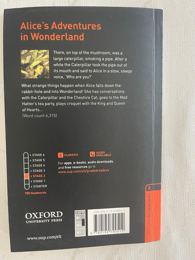 Oxford Bookworms Library: Alice’s Adventures in...