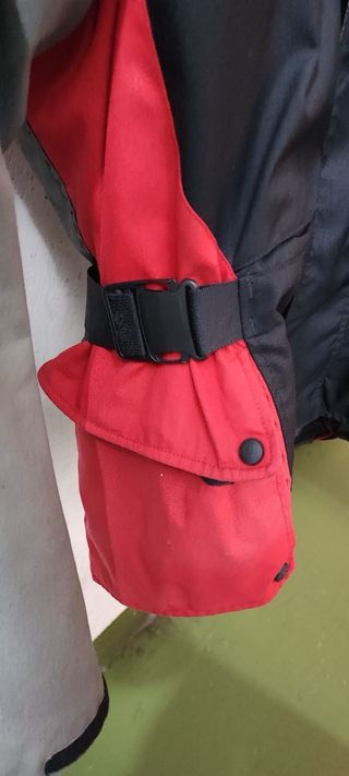Chaqueta moto Revit - Roja/Negra