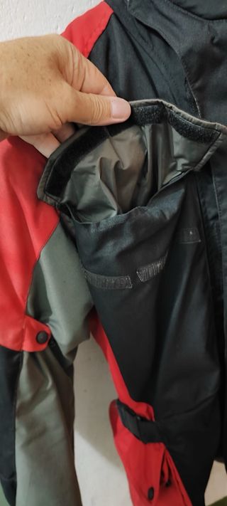 Chaqueta moto Revit - Roja/Negra