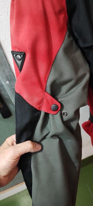 Chaqueta moto Revit - Roja/Negra