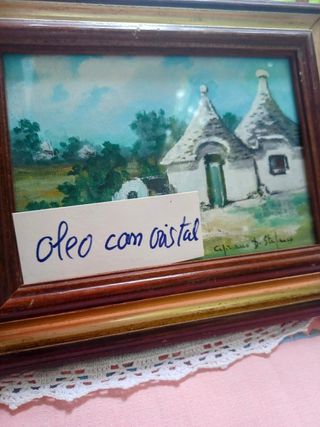 4 Pinturas Antiguas  Paisajes y más 