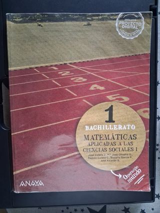 Matemáticas aplicadas a las Ciencias Sociales I.