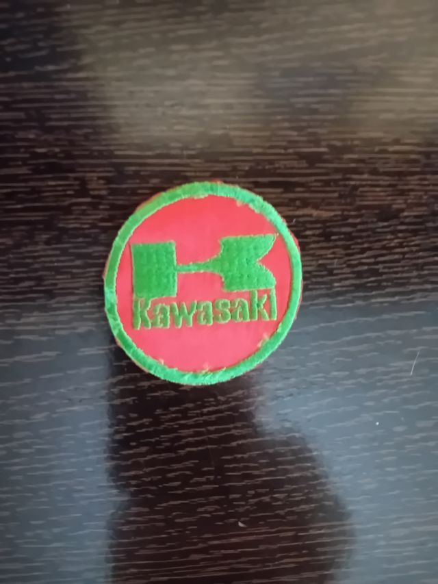 Parche Kawasaki Rojo-Verde